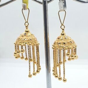 91.6 Gold Fancy Ladies Jhumar