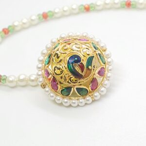 18.k gold antique rajwadi bor