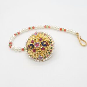 18.k Gold Peacock Design Bor