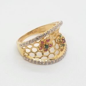22.k Gold Fancy Ladies Ring