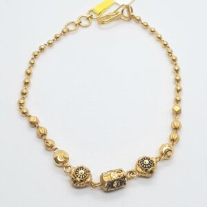 22.k Gold Fancy Antique Ladies Bracelet