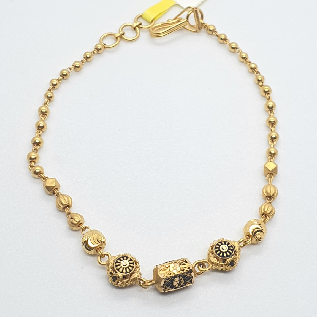 22.k Gold Fancy Antique Ladies Bracelet - Image 2