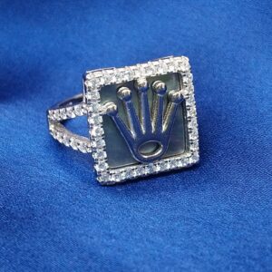 92.5 Silver Hand Design Gents Ring