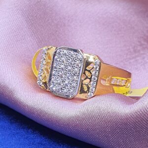 22.k Gold Fancy Gents Ring