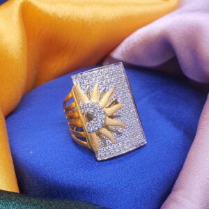91.6 Gold Surya Design Gents Ring