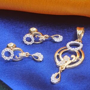 22.k gold ladies pendant set