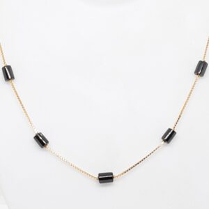 Gold 18k Fancy Black Para Chain