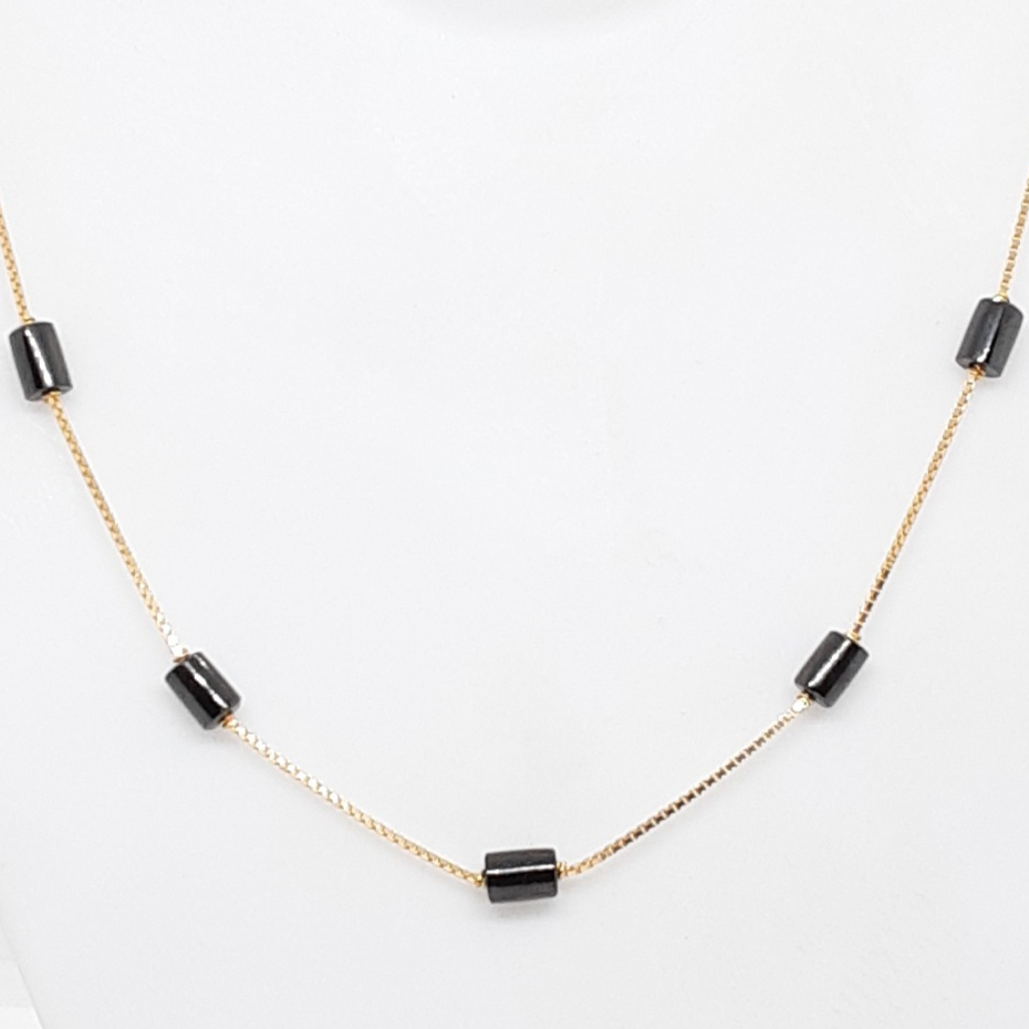 Gold 18k Fancy Black Para Chain - Image 2