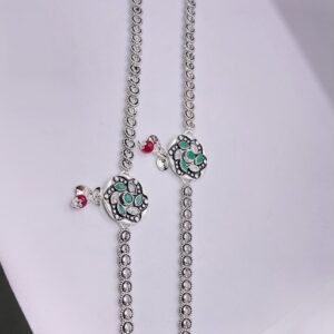 Silver Antique Ladies Payal