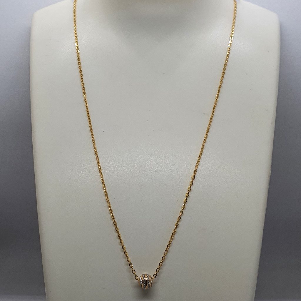Gold 91.6 Ball Chain