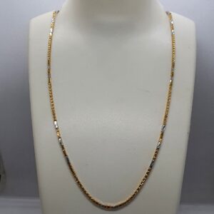 Gold 22.k Fancy Ladies Chain