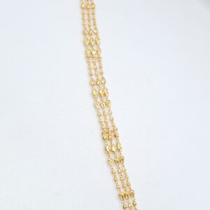Gold 91.6 Fancy Design Ladies Bracelet