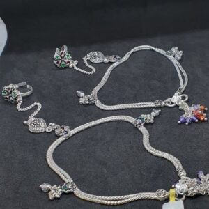 Silver Fancy Design Pag Pan Payal