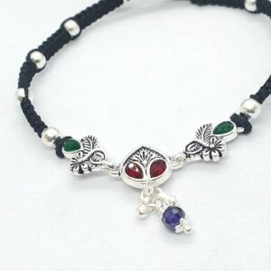 Silver Fancy Ladies Anklets