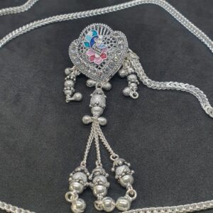 Silver Peacock Design Kandori