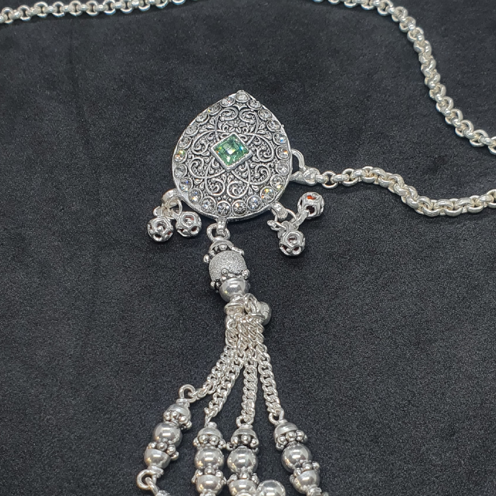 Silver Fancy Diamond Kandori - Image 2