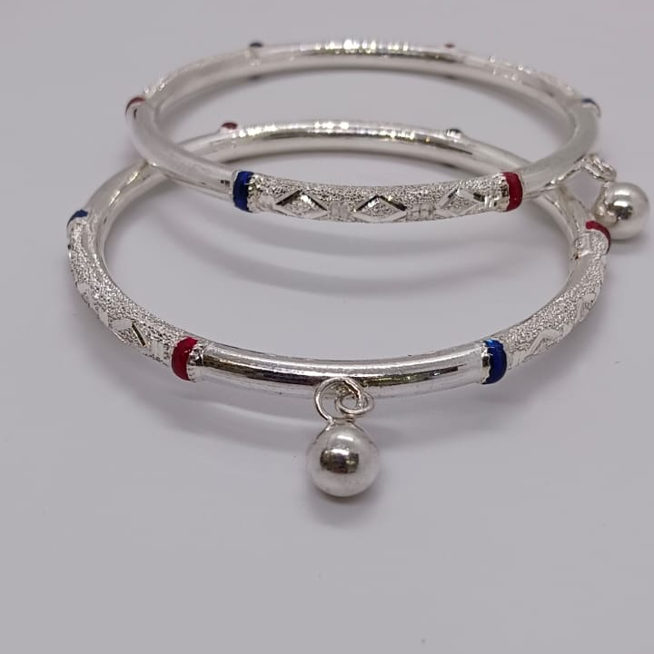 Silver Single Ball Mina Kadli