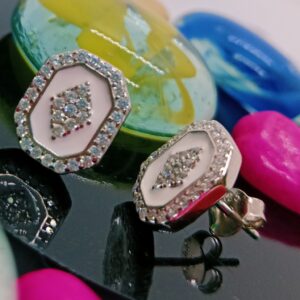 Silver 9.25 Fancy Earrings