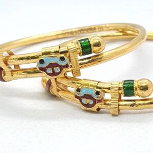 Gold 22.k Fancy Kadli