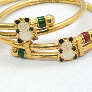 Gold 22.k Adjustable Baccha Kadli