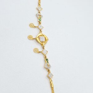 Gold 22.k Daimand Fancy Bracelet