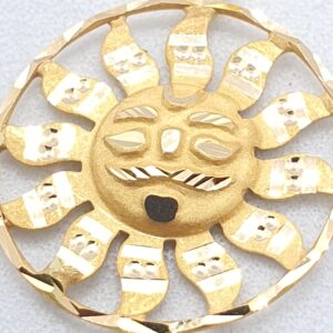Gold 18.k Fancy Pendant