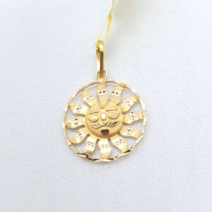 Gold 18.k Fancy Pendant