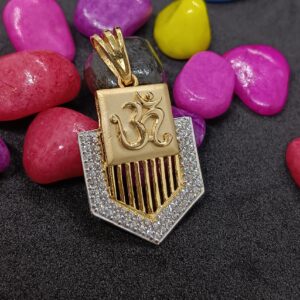 Gold 22k Fancy Diamond Pendant