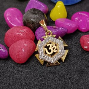 Gold 22k Fancy Diamond Pendant