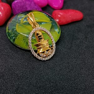 Gold 22k shivling pendant