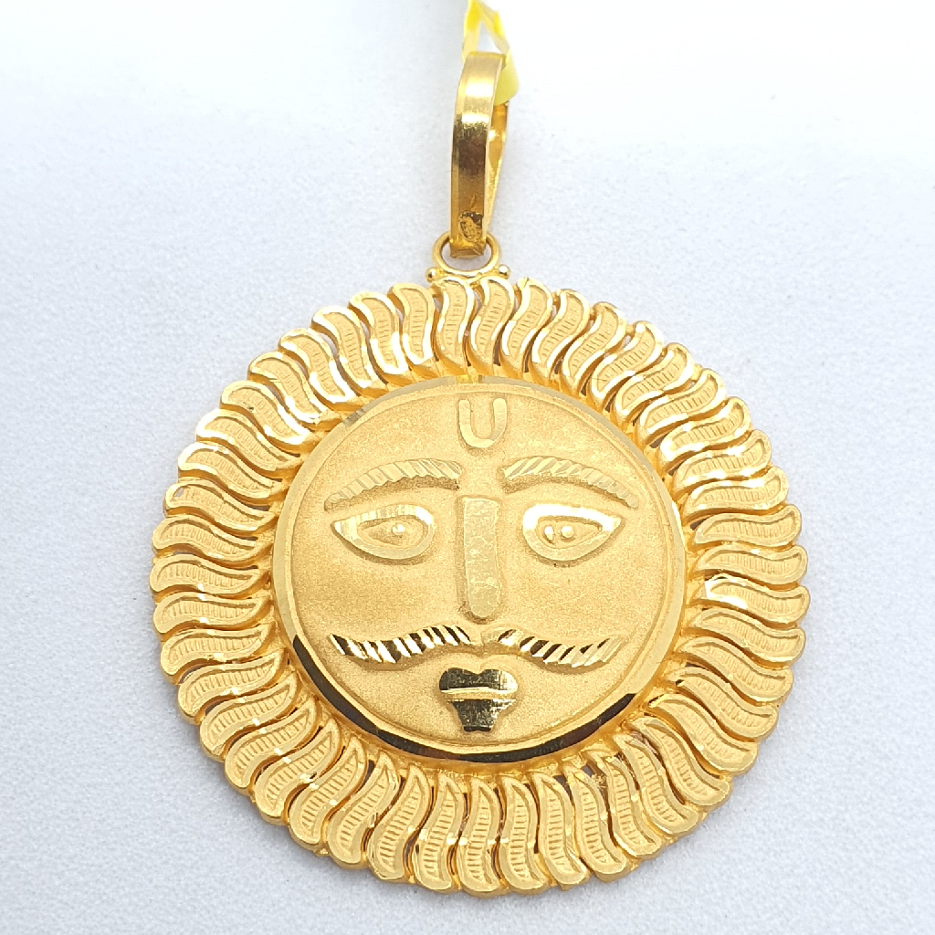 Gold 91.6 Fancy Pendant