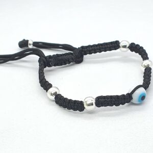 Silver 92.5 evil eye fancy anklets