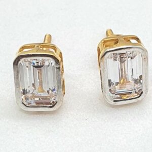 Gold 91.6 Fancy Diamond Earrings