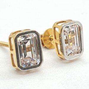 Gold 91.6 Fancy Diamond Earrings