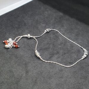 Silver Fancy Anklets
