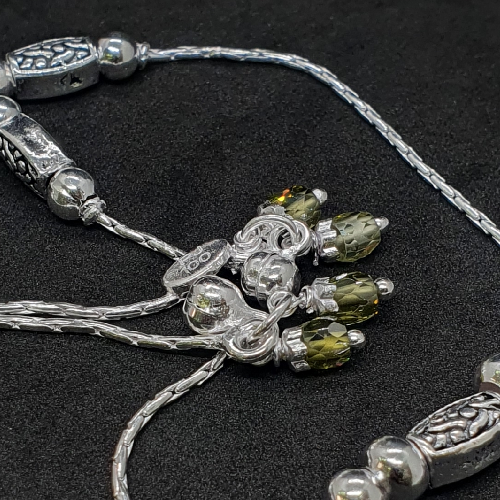 Silver Fancy Ladies Anklets - Image 2