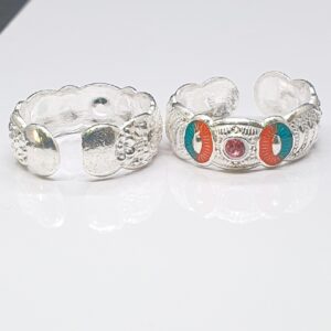 Silver Ladies Toe Rings