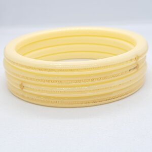 Gold 18.k Fancy White Chudi