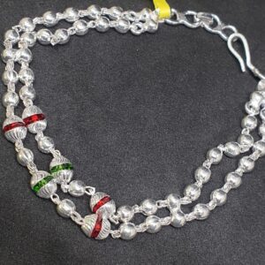 Silver Moti Bracelet
