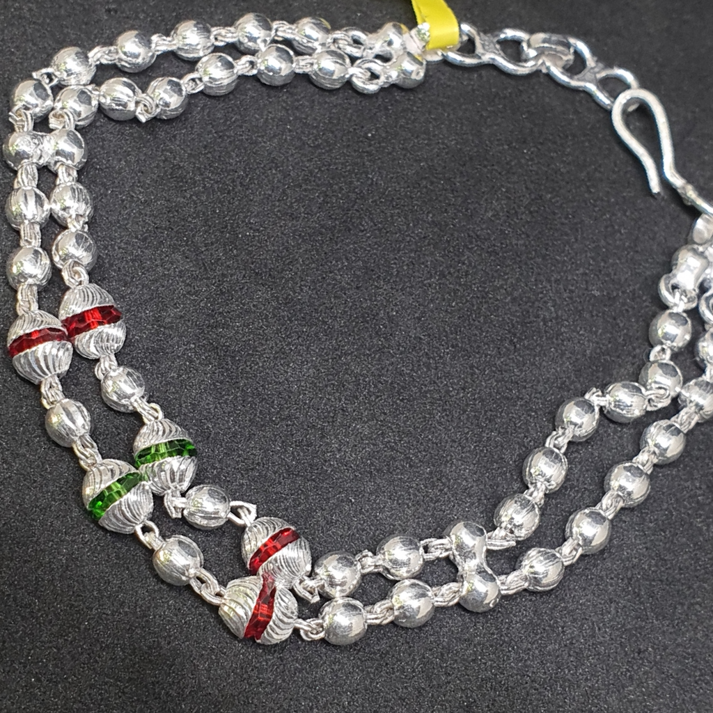 Silver Moti Bracelet - Image 2
