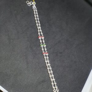 Silver Moti Bracelet