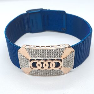 Silver Fancy Gents Bracelet