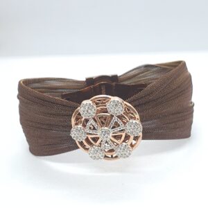 Silver Fancy Design Ladies Bracelet