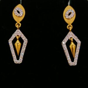Gold 22k Fancy Design Earrings
