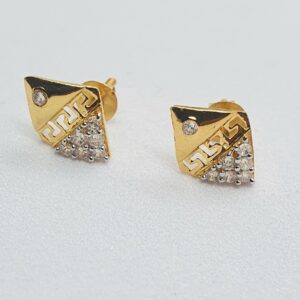 Gold 18.k Fancy Pendant Set