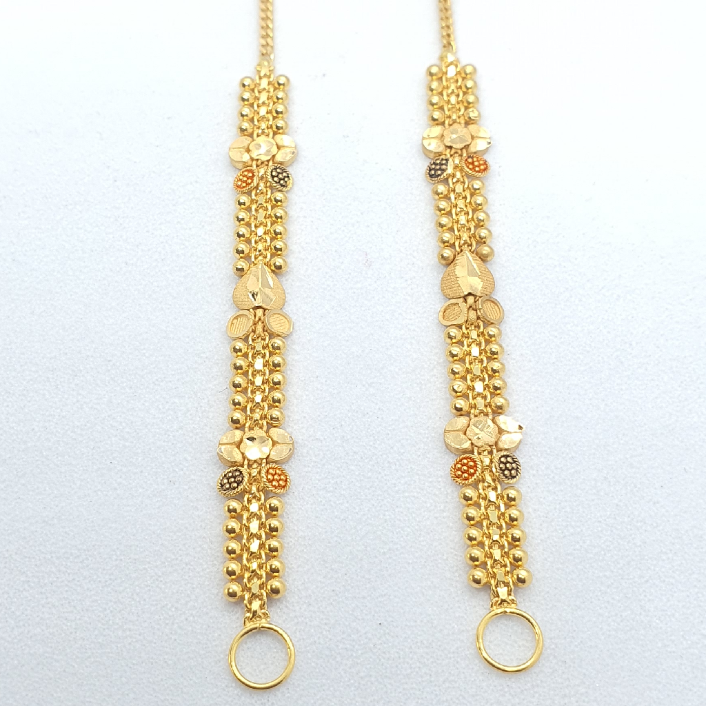 Gold 22.k Fancy Ladies Kanser - Image 2