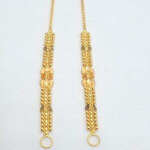 Gold 22.k Kalkati Design Ladies Kanser