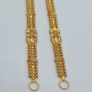 Gold 22.k Fancy Ladies Kalkati Design Kanser