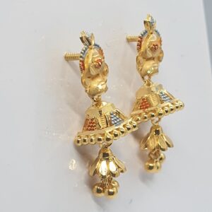 Gold 91.6 Jumar Earrings