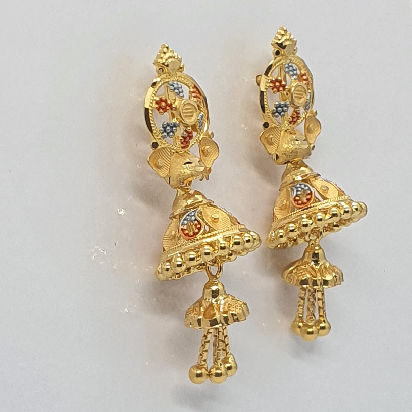 Gold 22.k Kalkati Jumar Buti - Image 2